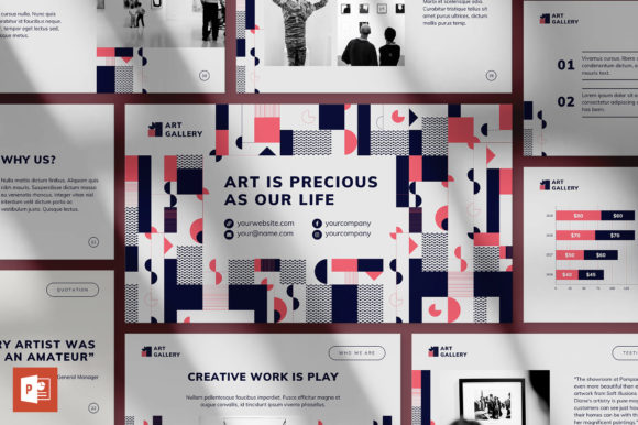 Art Gallery PowerPoint Template: Simplify Your Business Presentations with Style