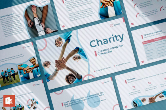 Charity PowerPoint Template: Streamlining Presentations for Impactful Storytelling