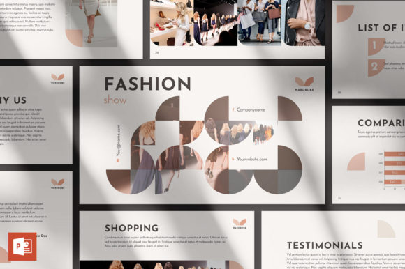 Fashion Show PowerPoint Template: Streamlining Presentations for Creative Professionals