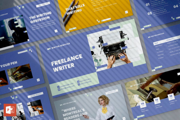 Freelance Writer PowerPoint Template: Streamline Your Presentation Design