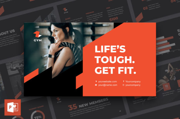 Gym PowerPoint Template: Simplify Your Presentation Design