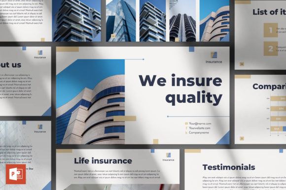 Insurance Agency PowerPoint Template: Streamline Your Presentation Design