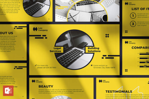 Legal Services PowerPoint Template: A Practical Tool for Professional Presentations