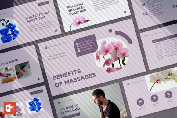 Massage PowerPoint Template: Simplify Your Presentation Design