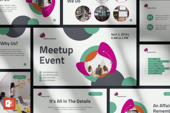 Meetup Event PowerPoint Template: Avoid Common Pitfalls and Make the Most of Your Presentation