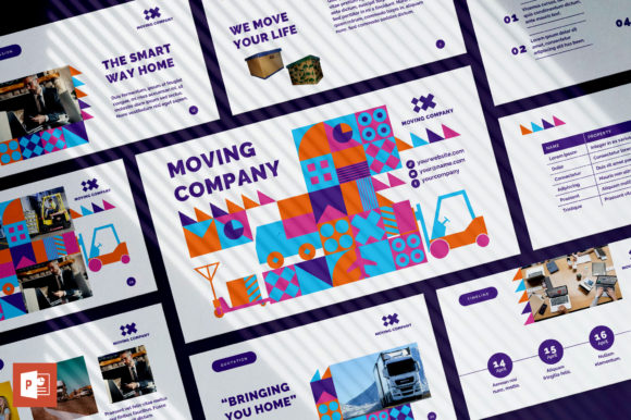 Moving Company PowerPoint Template: Your Time-Saving Presentation Solution