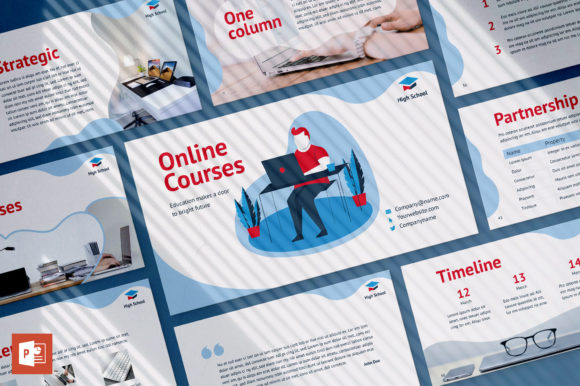Online Courses PowerPoint Template: Streamline Your Presentation Design