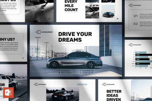 Professional Car Dealership Presentation Templates
