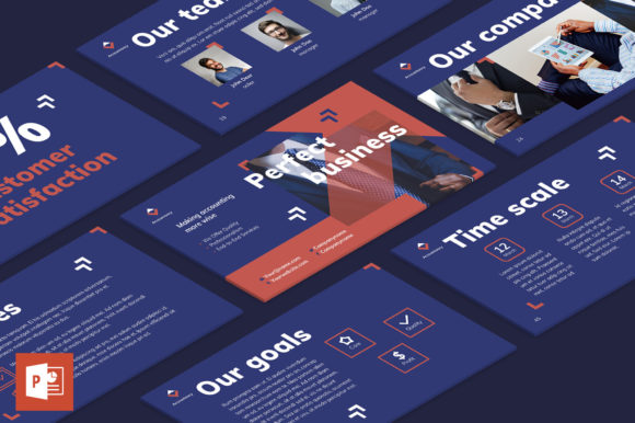 Streamline Your Business Presentations with the Accountancy Firm PowerPoint Template