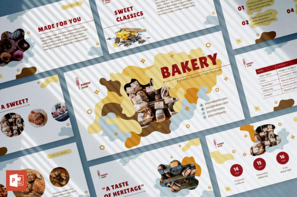 Streamline Your Business Presentations with the Bakery PowerPoint Template