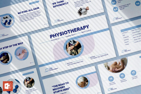 Streamline Your Presentation Design with the Physiotherapy PowerPoint Template