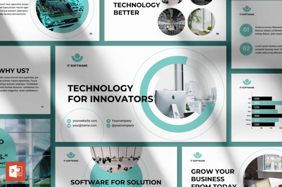 Streamline Your Presentations with IT Software PowerPoint Template