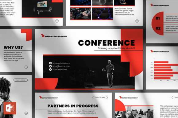 Streamlining Professional Presentations with the Conference PowerPoint Template