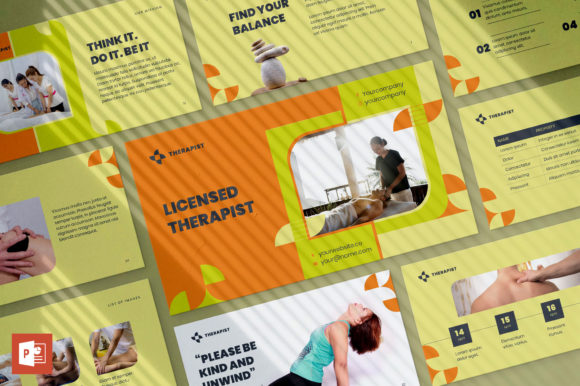 Therapist PowerPoint Template: Simplify Your Business Presentations