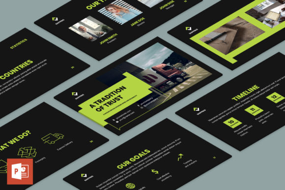 Unlock Professional Presentation Design with the Shipping PowerPoint Template