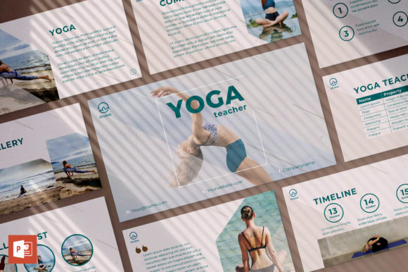 Yoga Instructor PowerPoint Template: Simplify Your Presentation Design